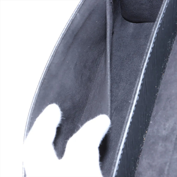 Louis Vuitton Black Epi Calfskin Leather Twist MM Shoulder Bag [Clearance Sale]