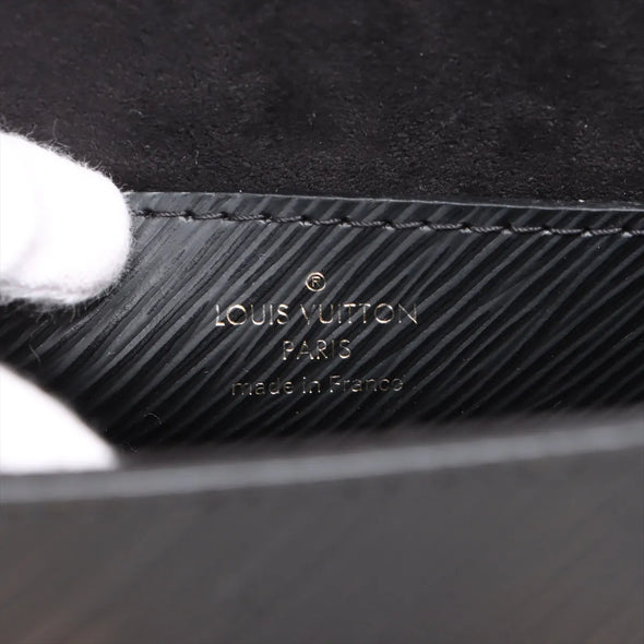 Louis Vuitton Black Epi Calfskin Leather Twist MM Shoulder Bag [Clearance Sale]