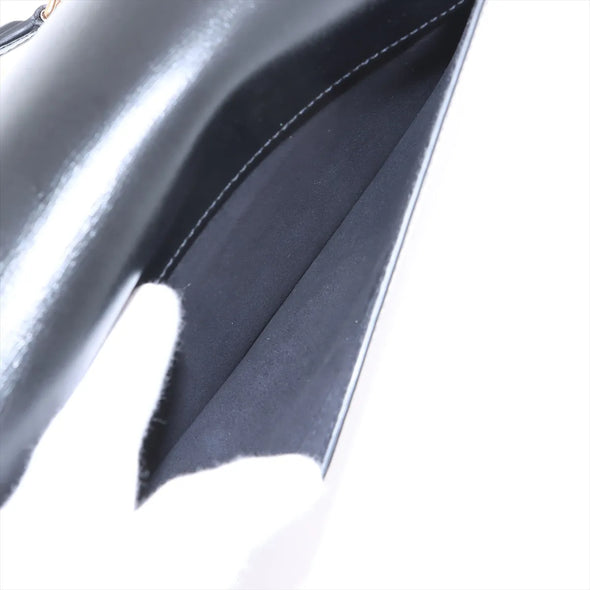 Saint Laurent Black Calfskin Leather Medium Sunset Shoulder Bag [Clearance Sale]