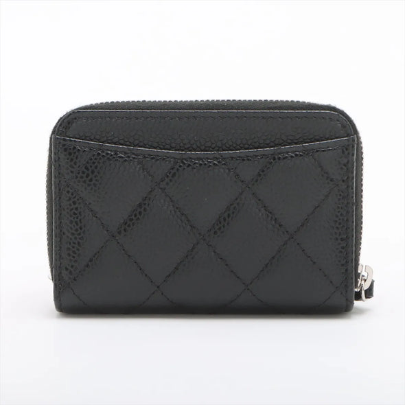 Chanel Black Caviar Calfskin Coin Purse [Clearance Sale]