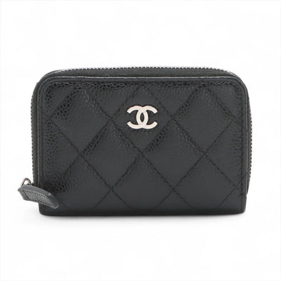 Chanel Black Caviar Calfskin Coin Purse [Clearance Sale]