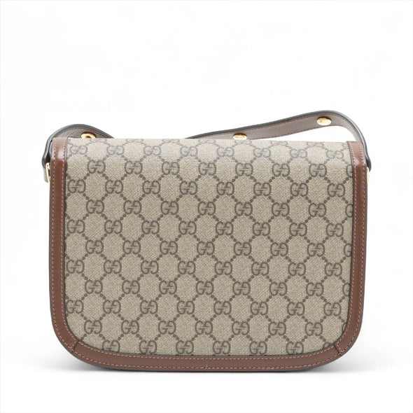 Gucci GG Supreme Gucci Horsebit 1955 Medium Shoulder Bag [Clearance Sale]