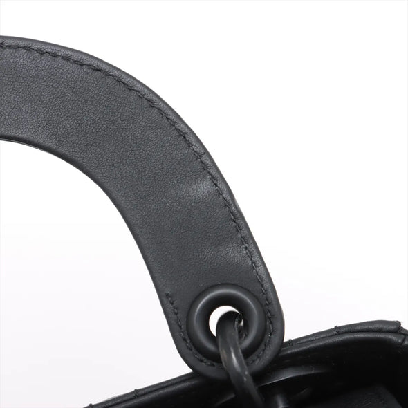 Christian Dior Black Cannage Lambskin Leather Mini Lady Dior Bag [Clearance Sale]
