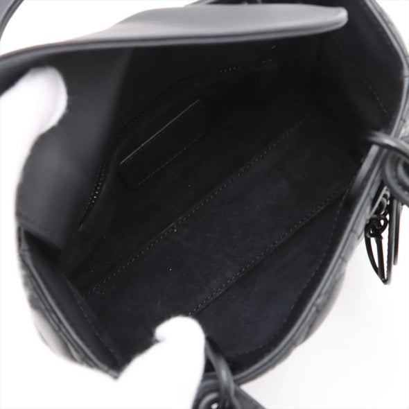 Christian Dior Black Cannage Lambskin Leather Mini Lady Dior Bag [Clearance Sale]