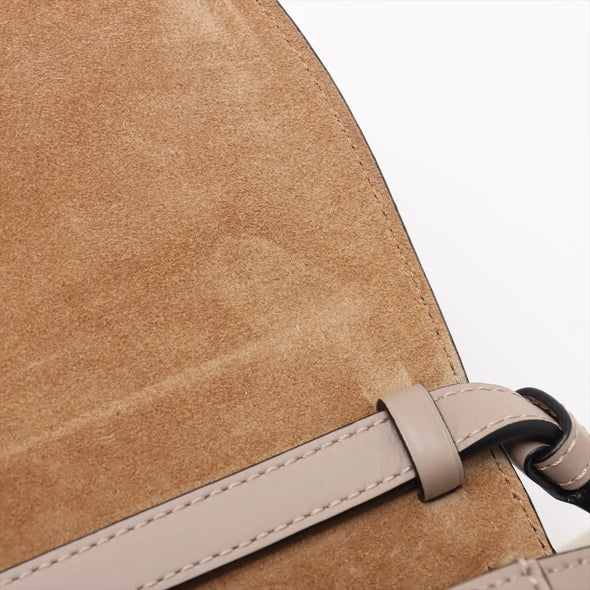 Loewe Beige Leather Mini Gate Bag [Clearance Sale]