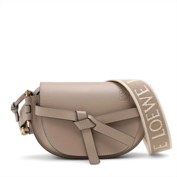 Loewe Beige Leather Mini Gate Bag [Clearance Sale]