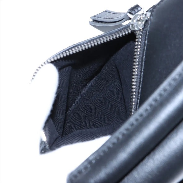 Loewe Black Leather Small Puzzle Bag [Clearance Sale]