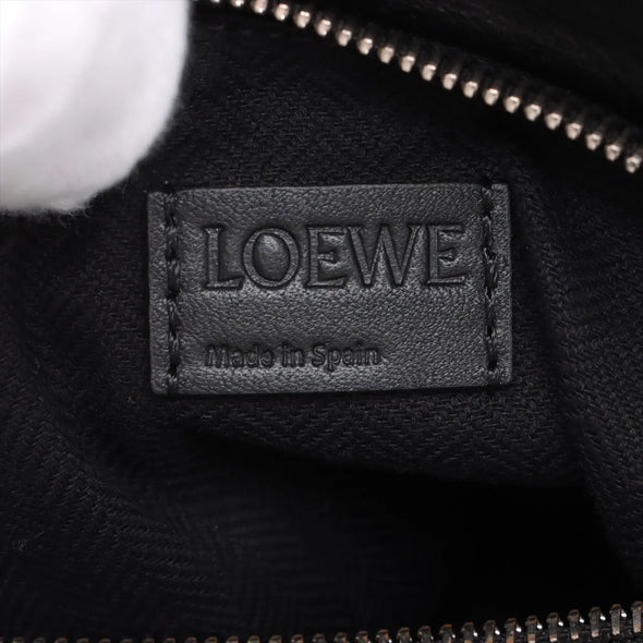 Loewe Black Leather Small Puzzle Bag [Clearance Sale]