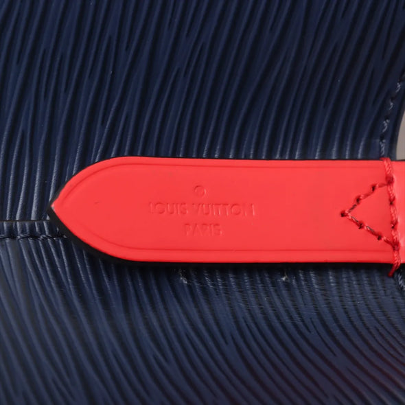 Louis Vuitton Navy Rouge Epi Calfskin Leather Neonoe MM [Clearance Sale]