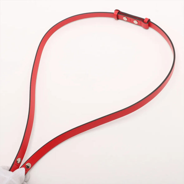 Louis Vuitton Navy Rouge Epi Calfskin Leather Neonoe MM [Clearance Sale]