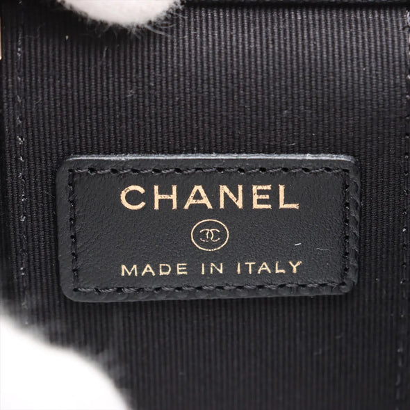 Chanel Black Nappa Lambskin Vanity Bag [Clearance Sale]