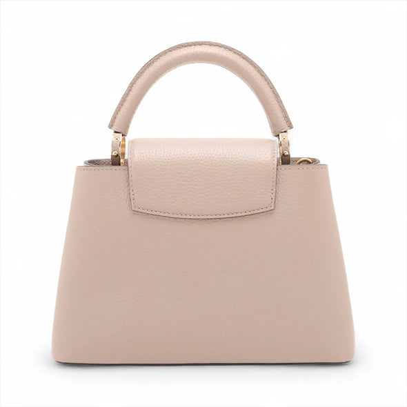 Louis Vuitton Beige Taurillon Leather Capucines BB [Clearance Sale]