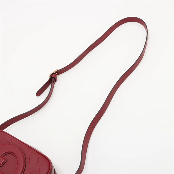 Gucci Red Leather Blondie Small Shoulder Bag [Clearance Sale]