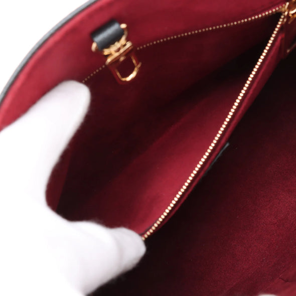 Louis Vuitton Black Beige Bicolor Monogram Empreinte Leather OnTheGo PM [Clearance Sale]