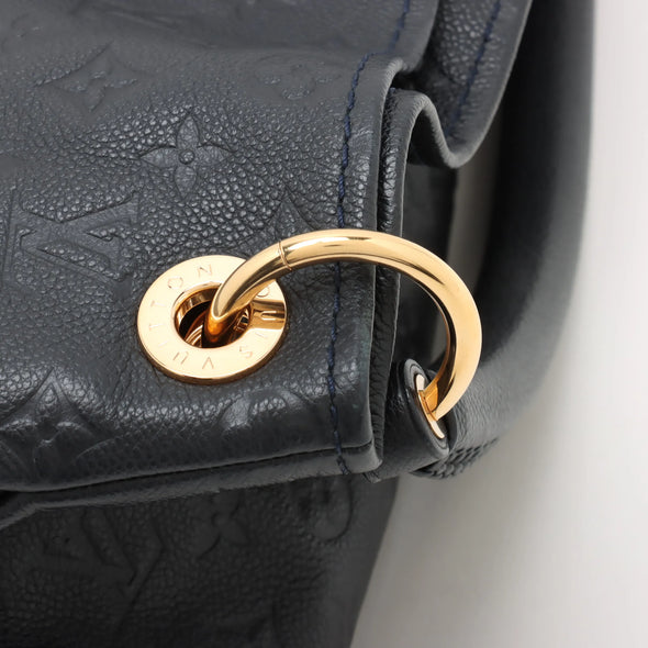 Louis Vuitton Navy Blue Monogram Empreinte Leather Artsy MM [Clearance Sale]