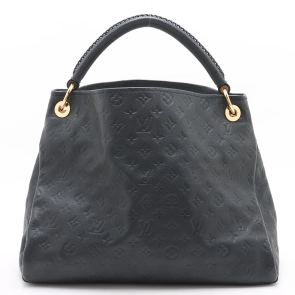 Louis Vuitton Navy Blue Monogram Empreinte Leather Artsy MM [Clearance Sale]