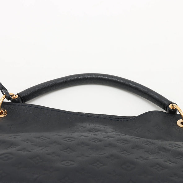 Louis Vuitton Navy Blue Monogram Empreinte Leather Artsy MM [Clearance Sale]