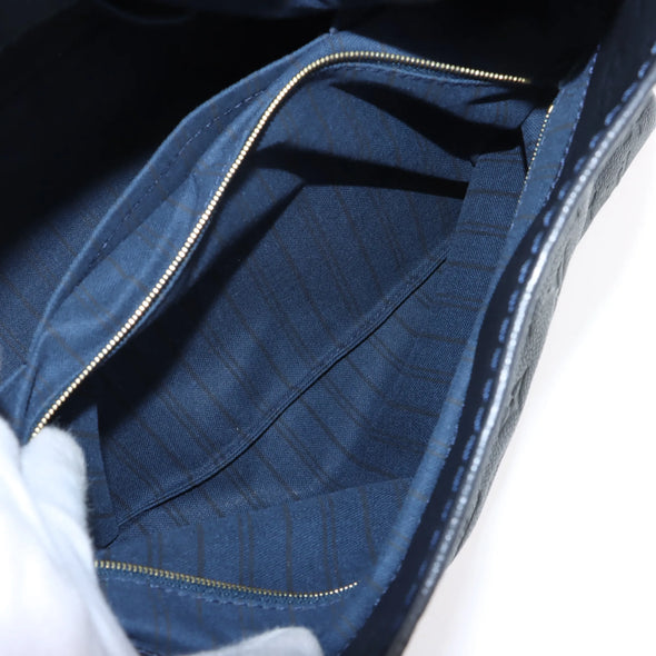 Louis Vuitton Navy Blue Monogram Empreinte Leather Artsy MM [Clearance Sale]