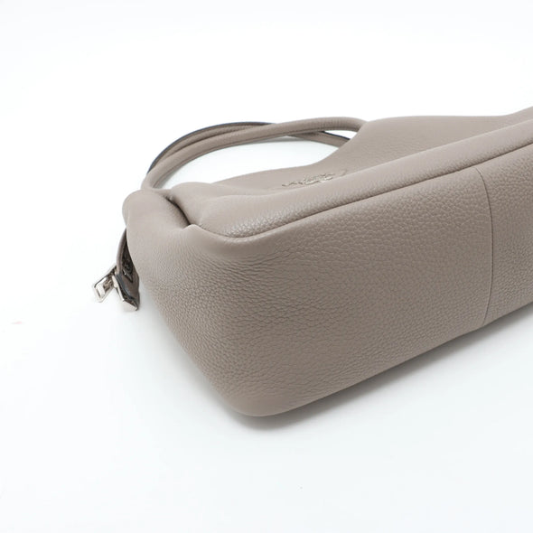 Prada Greige Vitello Daino Calfskin Leather Handbag [Clearance Sale]