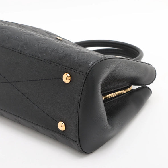 Louis Vuitton Noir Monogram Empreinte Leather Montaigne BB [Clearance Sale]