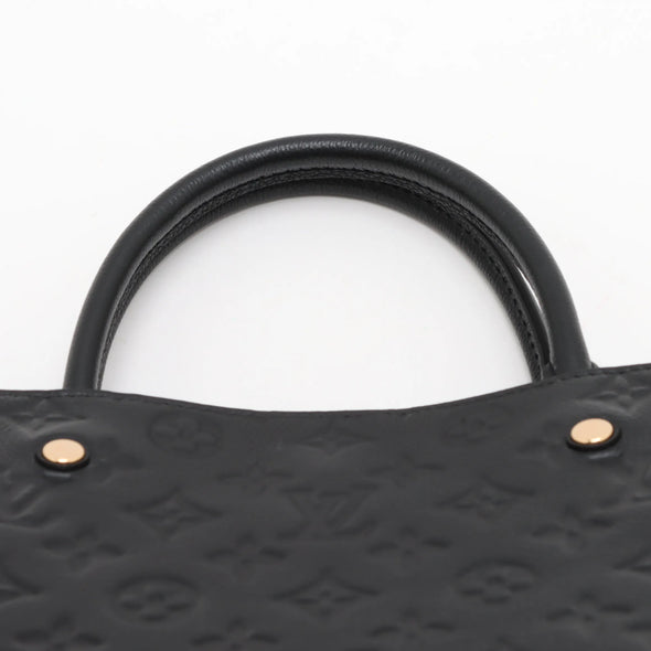 Louis Vuitton Noir Monogram Empreinte Leather Montaigne BB [Clearance Sale]