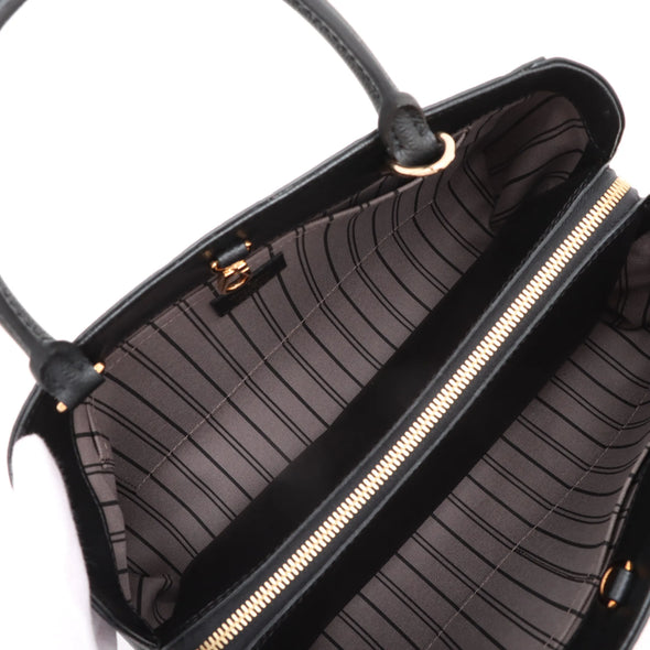 Louis Vuitton Noir Monogram Empreinte Leather Montaigne BB [Clearance Sale]