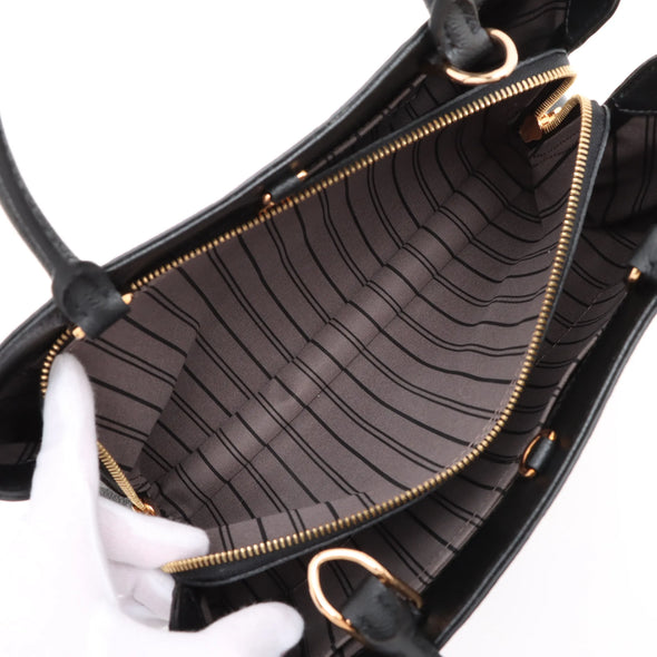 Louis Vuitton Noir Monogram Empreinte Leather Montaigne BB [Clearance Sale]