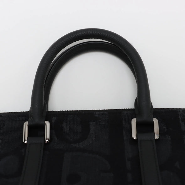 Christian Dior Black Canvas Weekender PM [Clearance Sale]