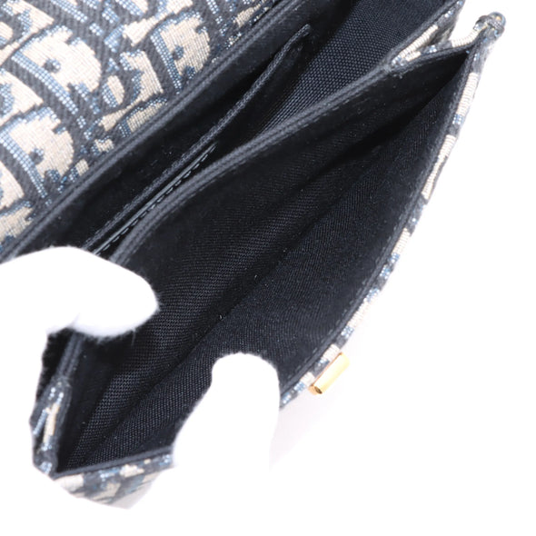 Christian Dior Blue Dior Oblique Jacquard 30 Montaigne Small Avenue Bag [Clearance Sale]