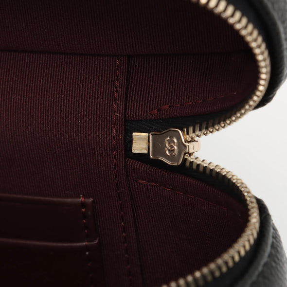 Chanel Black Caviar Calfskin Vanity Bag [Clearance Sale]