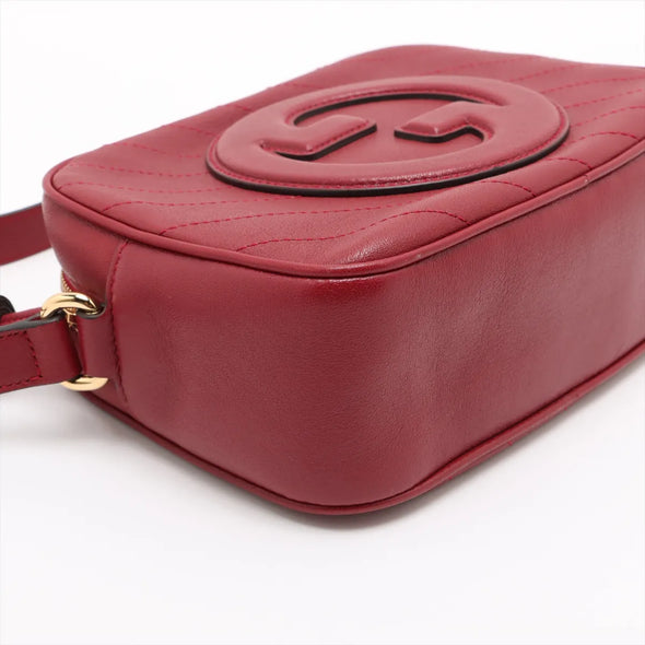 Gucci Red Leather Blondie Small Shoulder Bag [Clearance Sale]