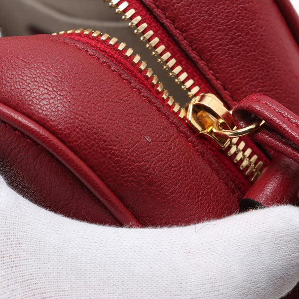 Gucci Red Leather Blondie Small Shoulder Bag [Clearance Sale]