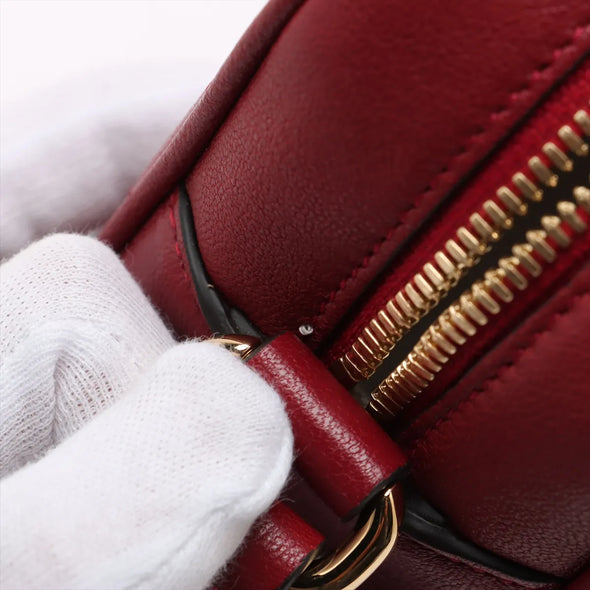 Gucci Red Leather Blondie Small Shoulder Bag [Clearance Sale]