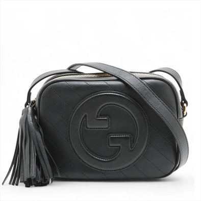 Gucci Black Leather Blondie Small Shoulder Bag [Clearance Sale]