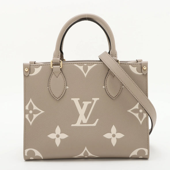 Louis Vuitton Bicolor Monogram Empreinte Leather OnTheGo PM [Clearance Sale]