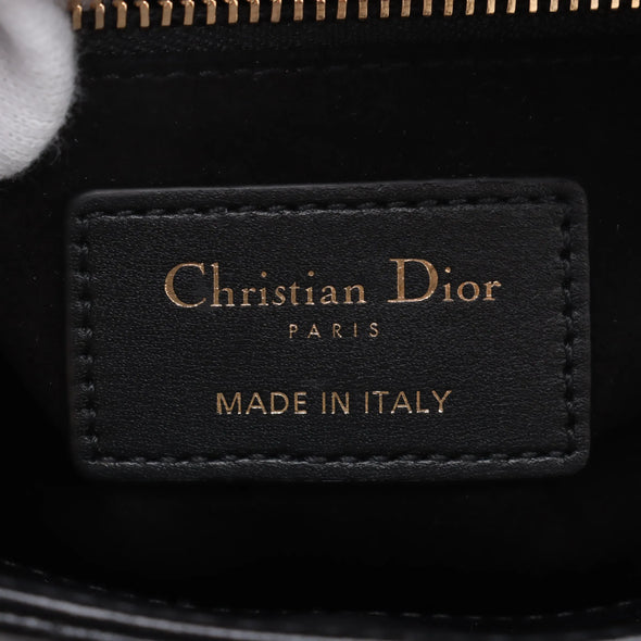 Christian Dior Black Cannage Lambskin Leather Mini Lady Dior Bag [Clearance Sale]