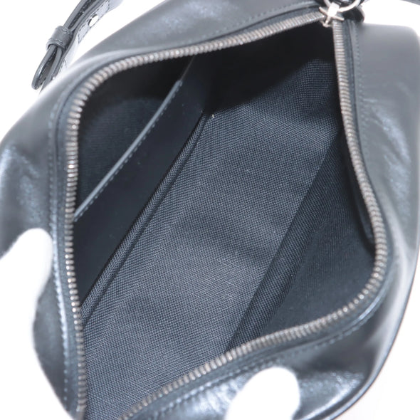Gucci Black Leather GG Marmont Small Shoulder Bag [Clearance Sale]