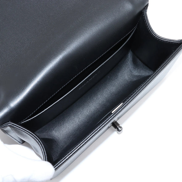 Chanel Black Caviar Calfskin Boy Chanel Handbag [Clearance Sale]