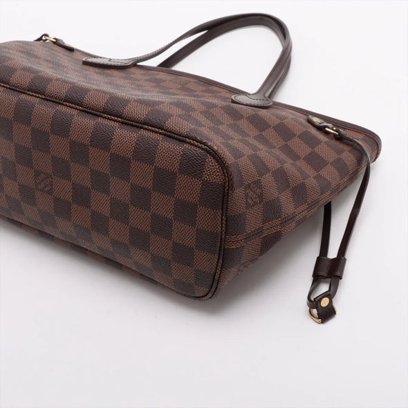 Louis Vuitton Vintage Damier Ebene Neverfull PM [Clearance Sale]