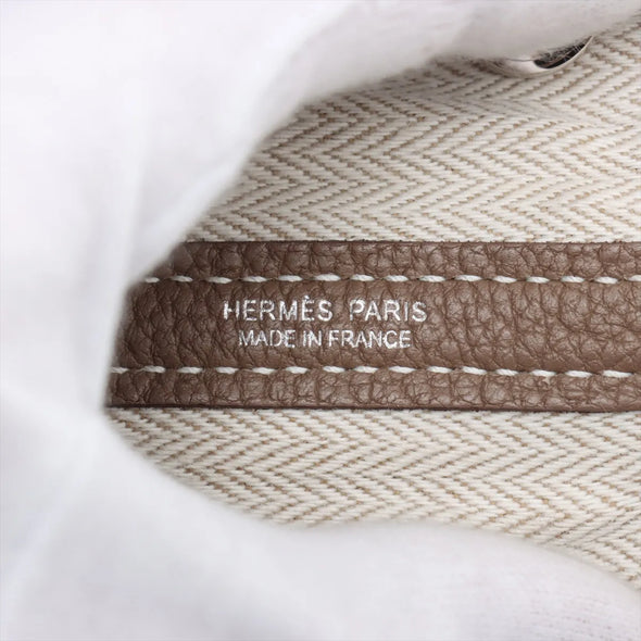 Hermes Etope Negonda Leather (2021) Garden Parden PM [Clearance Sale]