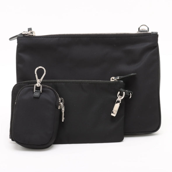 Prada Black Re-Nylon Shoulder Bag [Clearance Sale]