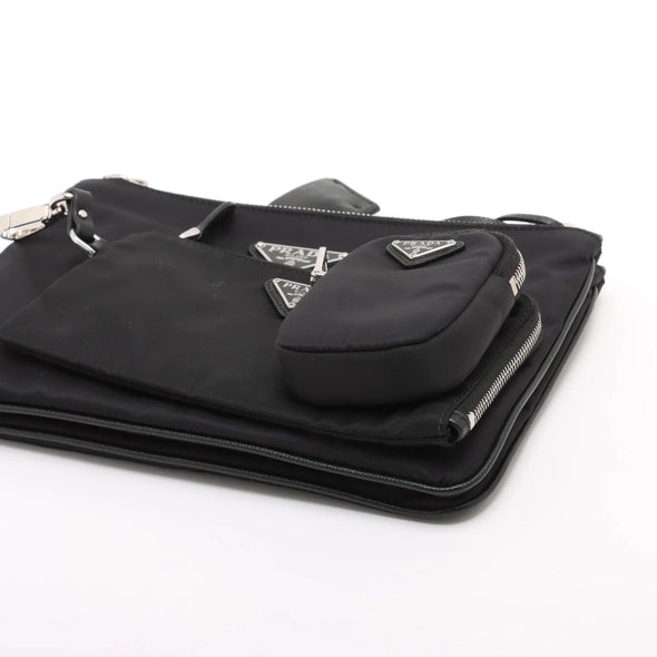 Prada Black Re-Nylon Shoulder Bag [Clearance Sale]