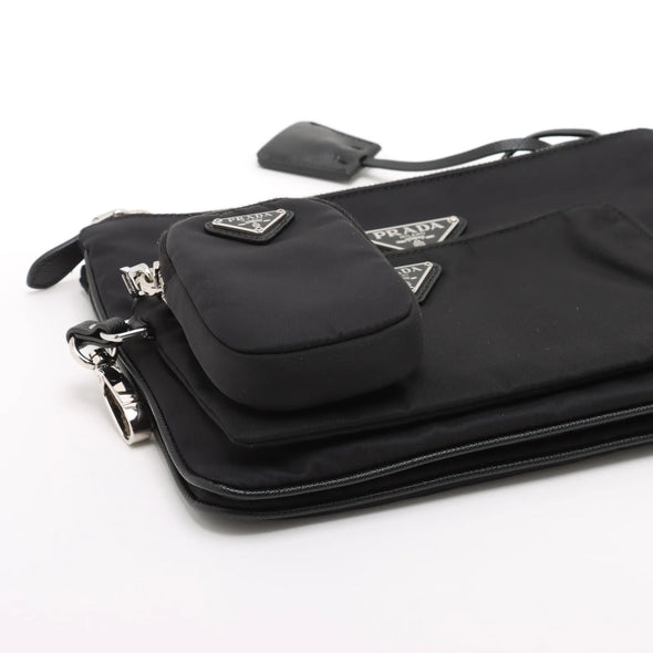 Prada Black Re-Nylon Shoulder Bag [Clearance Sale]
