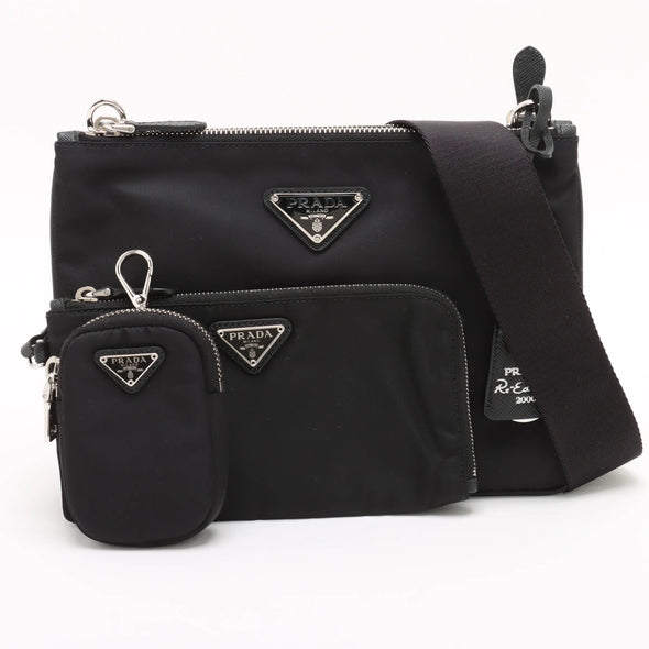 Prada Black Re-Nylon Shoulder Bag [Clearance Sale]