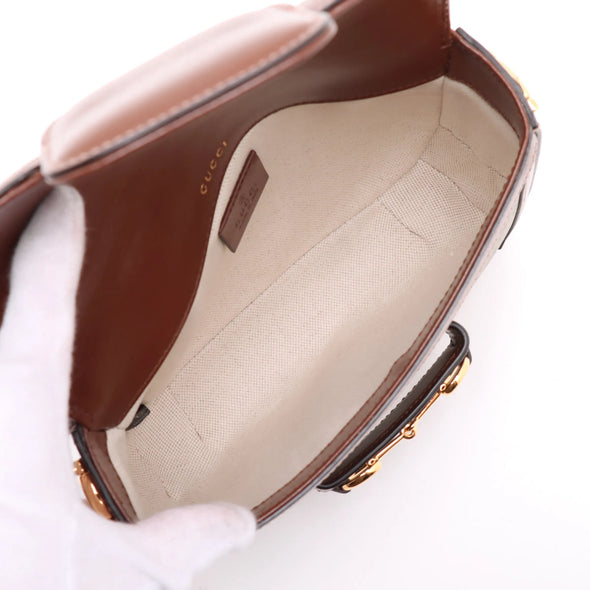 Gucci GG Supreme Gucci Horsebit 1955 Small Shoulder Bag [Clearance Sale]