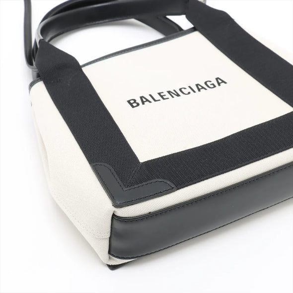 Balenciaga Navy Cabas XS [Clearance Sale]