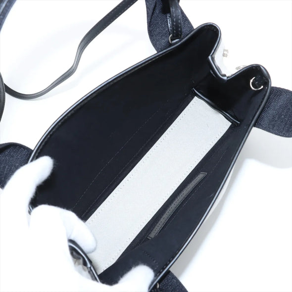 Balenciaga Navy Cabas XS [Clearance Sale]