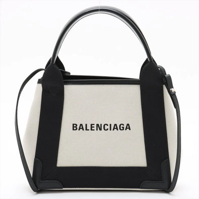 Balenciaga Navy Cabas XS [Clearance Sale]
