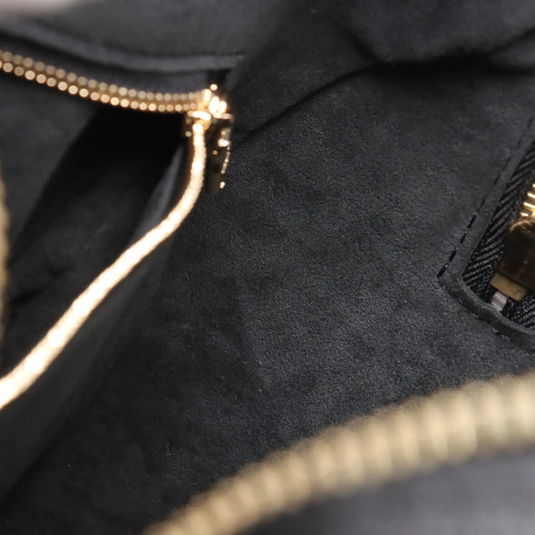 Louis Vuitton Noir Monogram Empreinte Leather Speedy 25 [Clearance Sale]