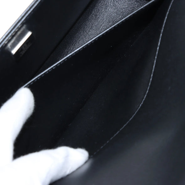 Chanel Black Nappa Lambskin Boy Chanel Flap Closure Handbag [Clearance Sale]